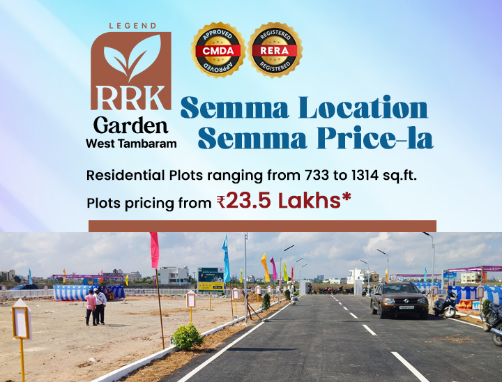 Premium Residential Plots - RRK Garden