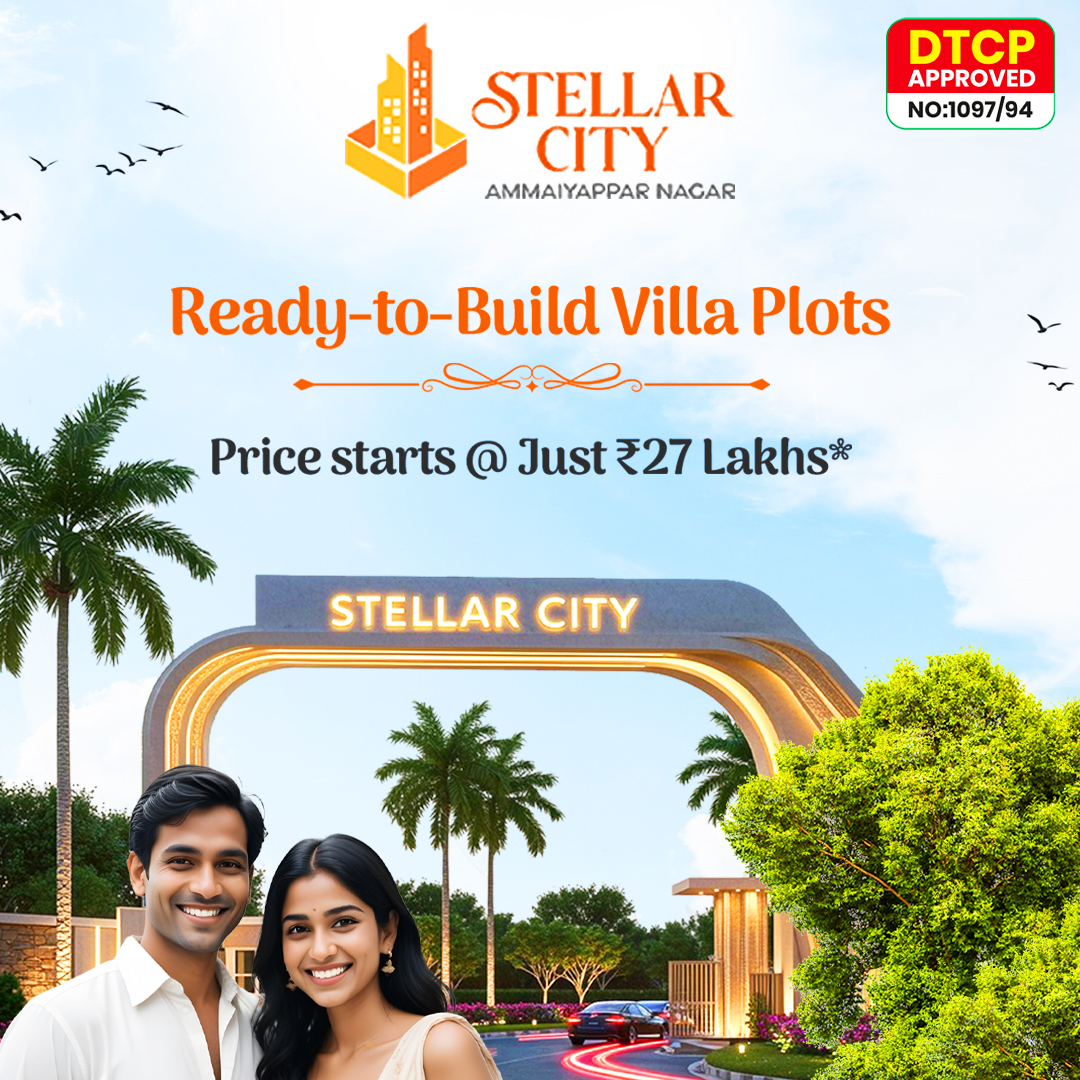 Premium Residential Plots - Stellar City